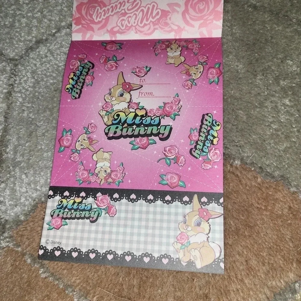Disney Miss Bunny notepad